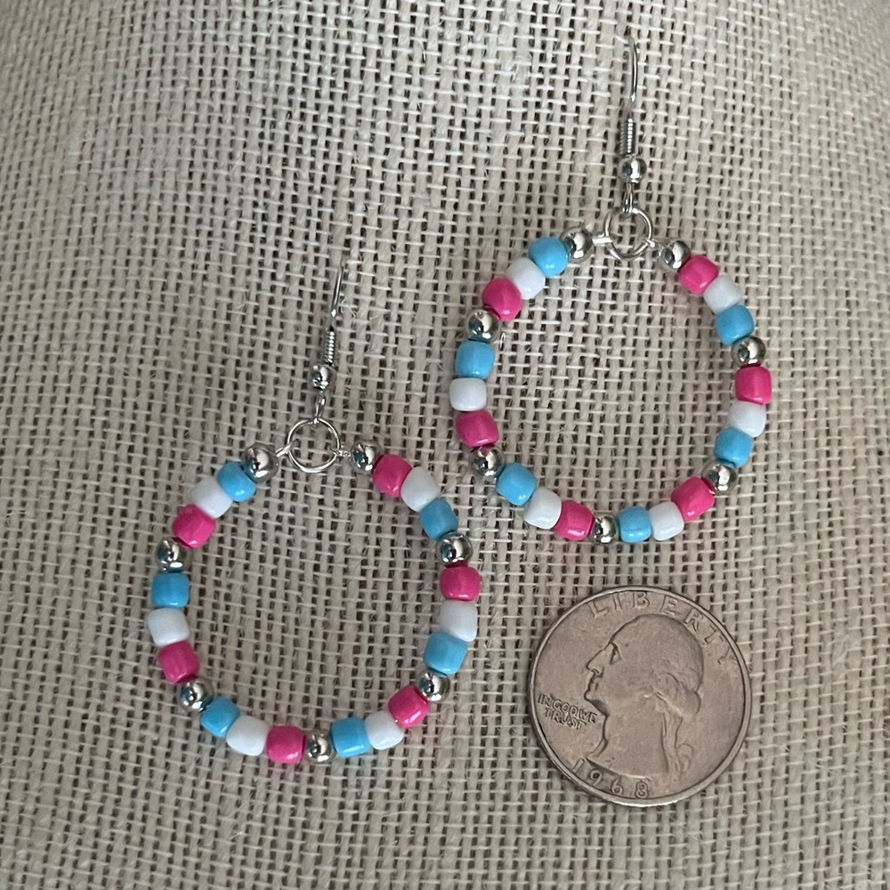 🌸Handmade Earrings 🌸 - Picture 8 of 10